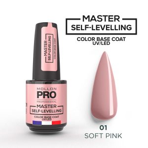 MASTER SELF-LEVELLING COLOR BASE 12 ml - 01. SOFT PINK